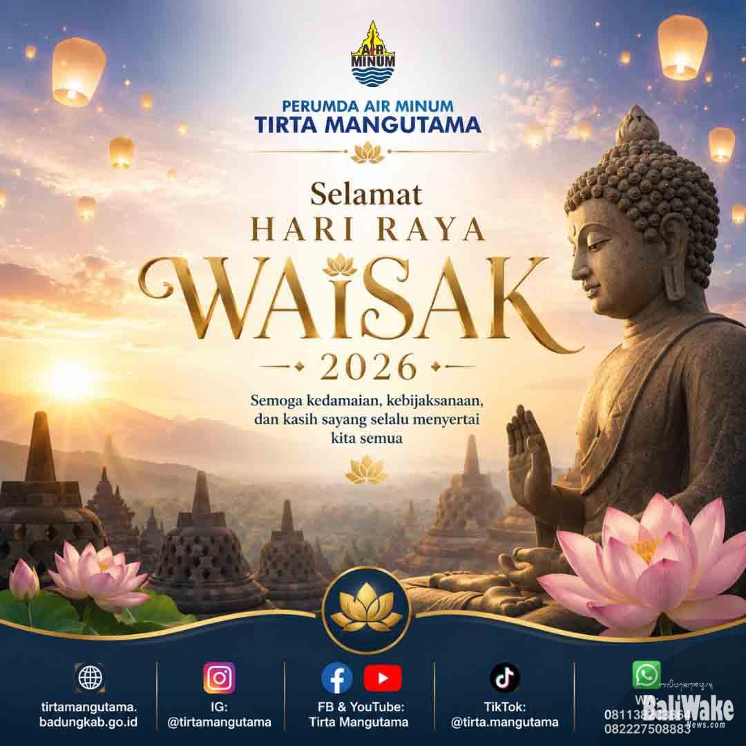 Iklan Waisak PDAM Badung