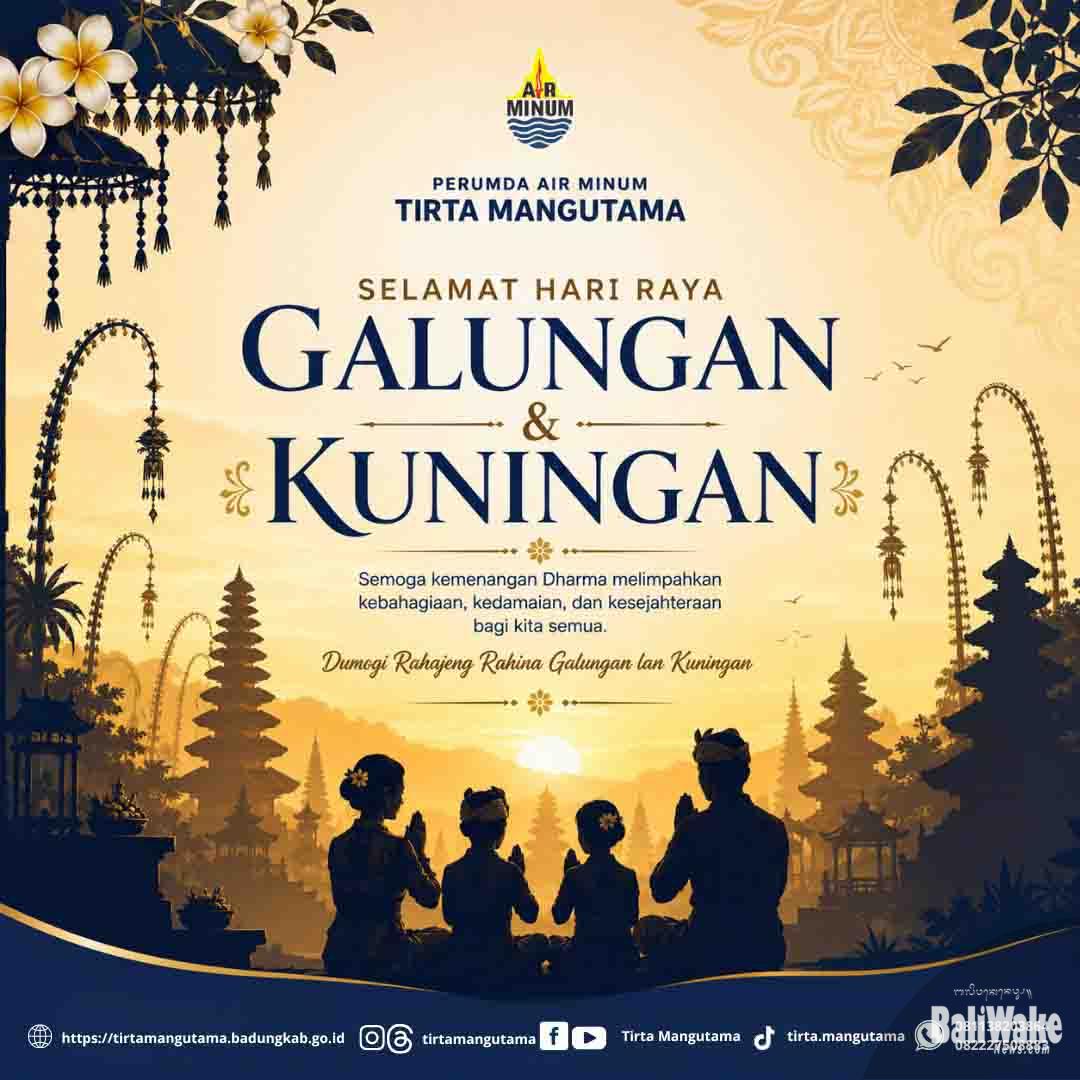Iklan Galungan PDAM Badung